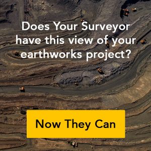 Does your surveyor have this view of your earthworks project? Now they can